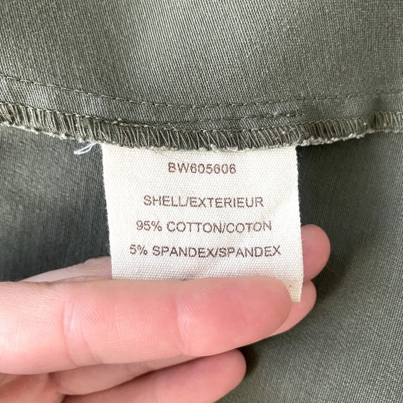 BLUENOTES Olive Military Style Jacket - Picture 3 of 4